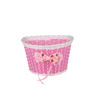 PVC Colorful Bicycle Front Basket for Kids Bike (HBK-176)